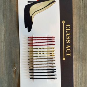 Class Act Bobby Pins Message Card